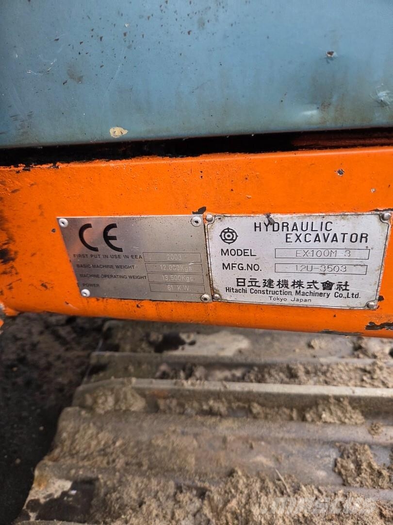 Hitachi Ex 100 M Pelle sur chenilles