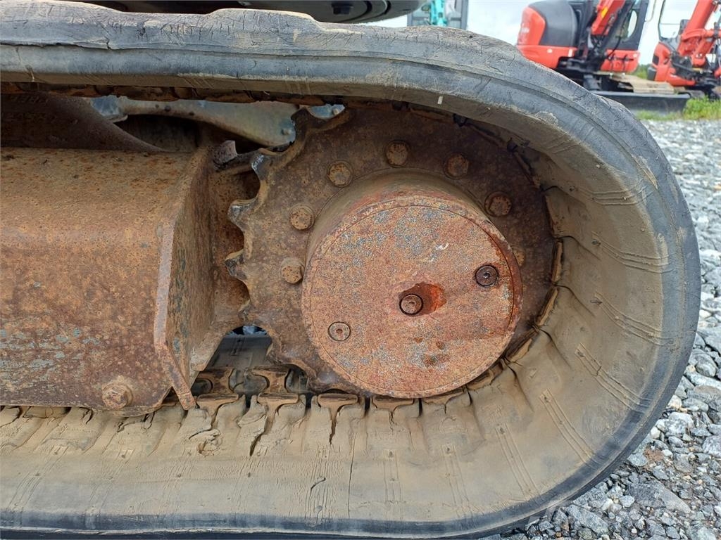 Hitachi Zaxis ZX50U Engcon pyörittäjällä Minigraafmachines < 7t