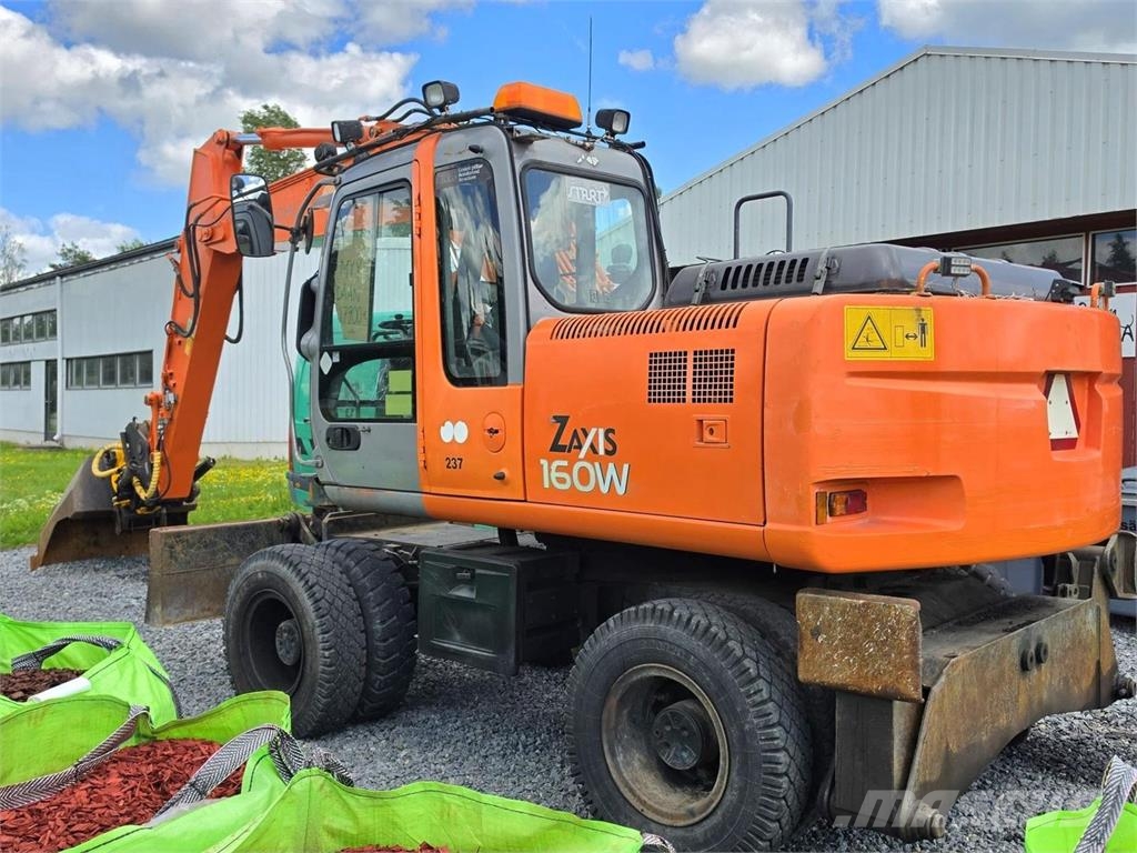 Hitachi ZX160W, Engcon, 2003, Sastamala, Finland - Used wheeled