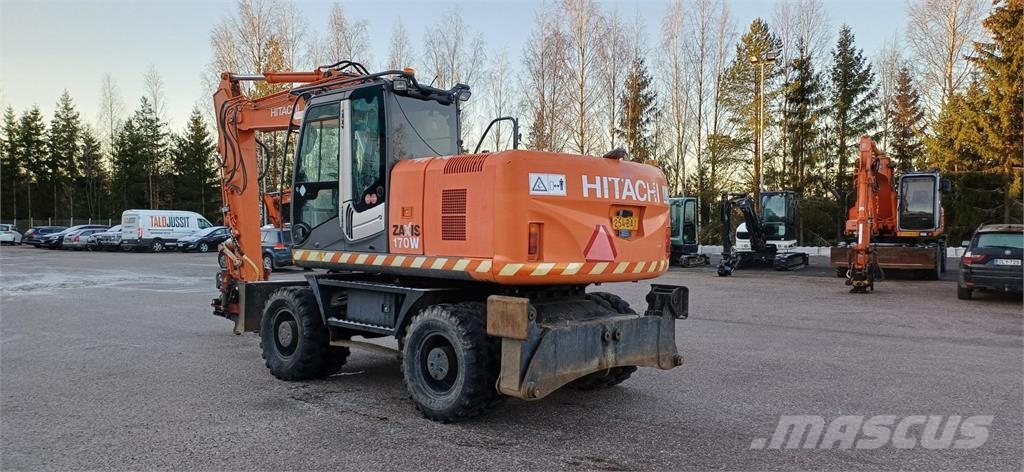 Hitachi ZX170W-3 Ekskavatori uz riteņiem