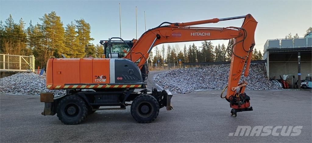 Hitachi ZX170W-3 Ekskavatori uz riteņiem
