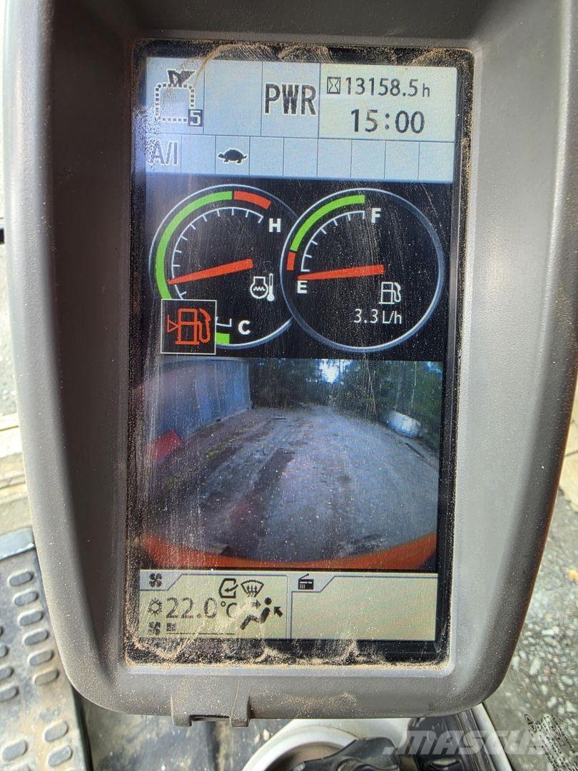 Hitachi ZX225USLC-5B, Trimble 3D, Rototilt, Lämmitin Koparki gąsienicowe