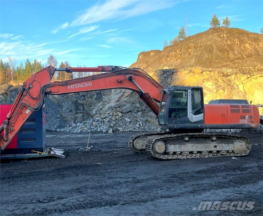 Hitachi ZX350LCN-3, Rasvari, Lämmitin, Luiskakauha, 2010