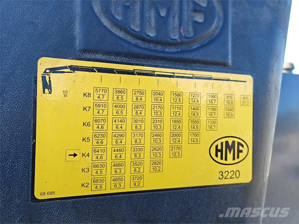 HMF 3220-K4 Nakladacie žeriavy