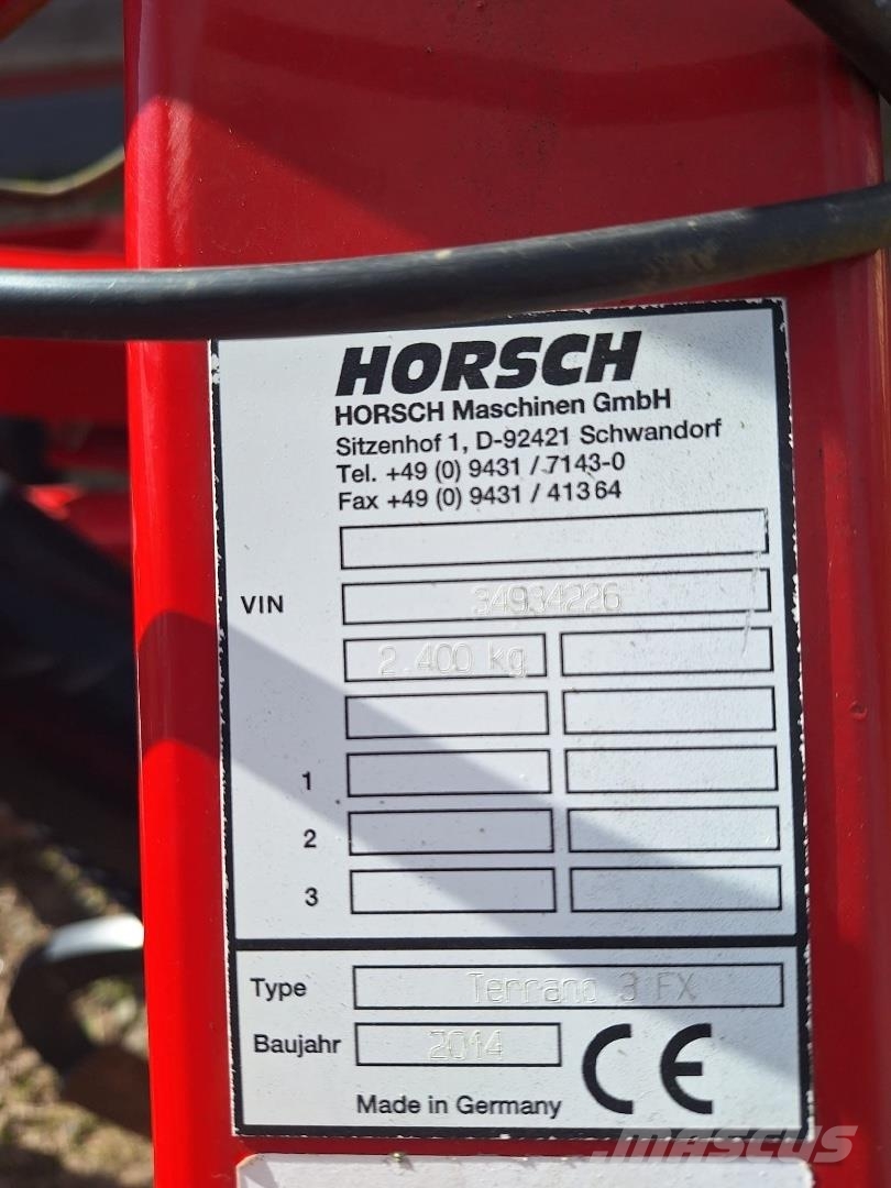 Horsch TERRANO 3FX Cultivatoare