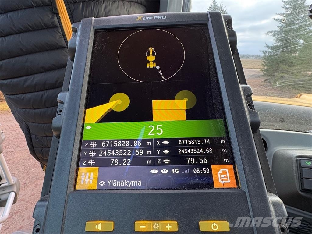 Huddig 1260D, 3D Eteen ja Taakse, Stage 4, Traktorgravere