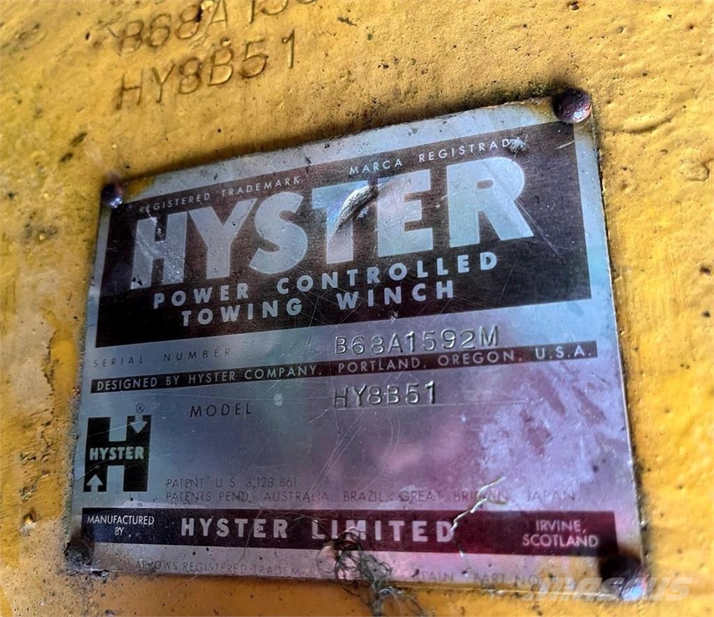 Hyster HY8B51 Vinssi Гусеничные бульдозеры