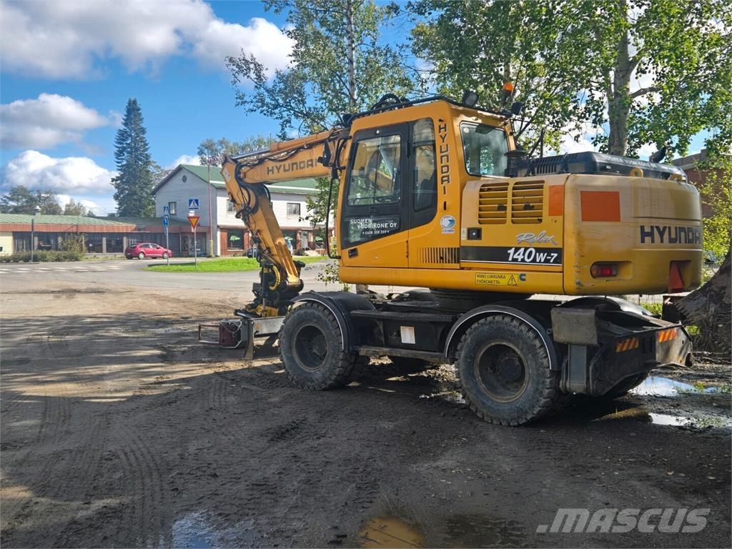 Hyundai 140W-7 Escavadoras de rodas