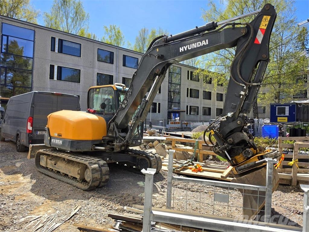 Hyundai HX85A, Engcon, Rasvari, Luiskakauha Excavadoras 7t - 12t