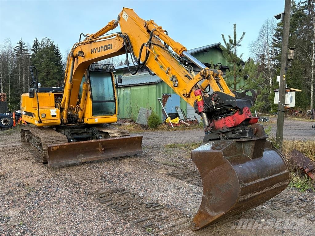 Hyundai Robex 140 LCD-7 Rototilt, Luiskakauha Excavadoras sobre orugas