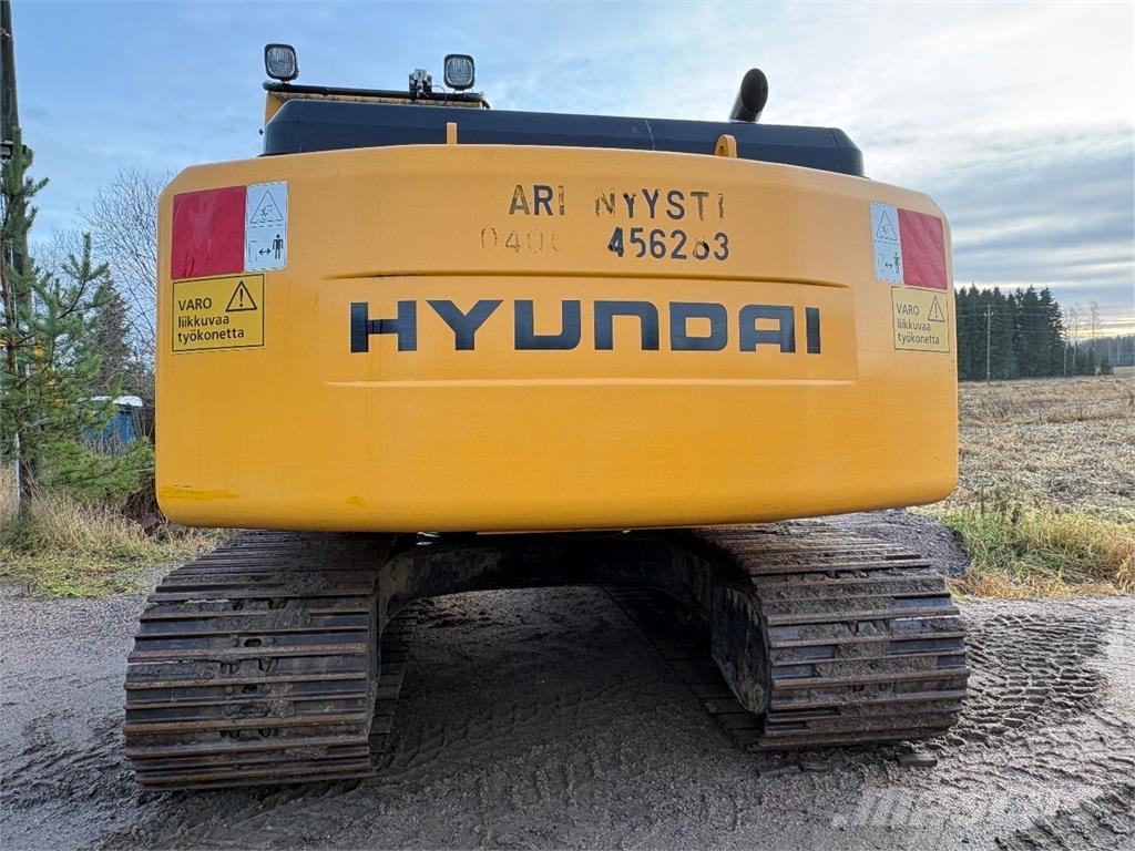 Hyundai Robex 140 LCD-7 Rototilt, Luiskakauha Excavadoras sobre orugas