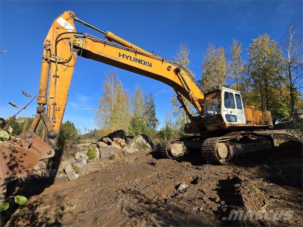 Hyundai Robex 420LC Kāpurķēžu ekskavatori
