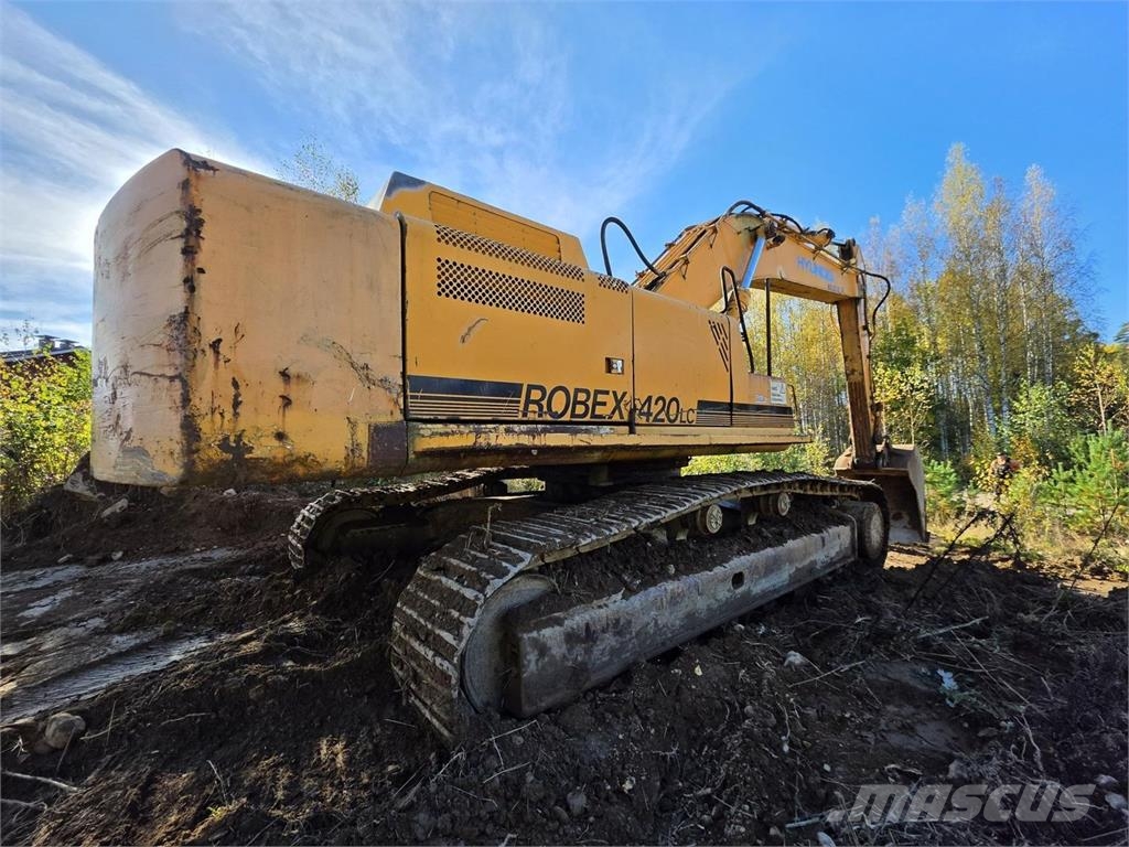 Hyundai Robex 420LC Kāpurķēžu ekskavatori