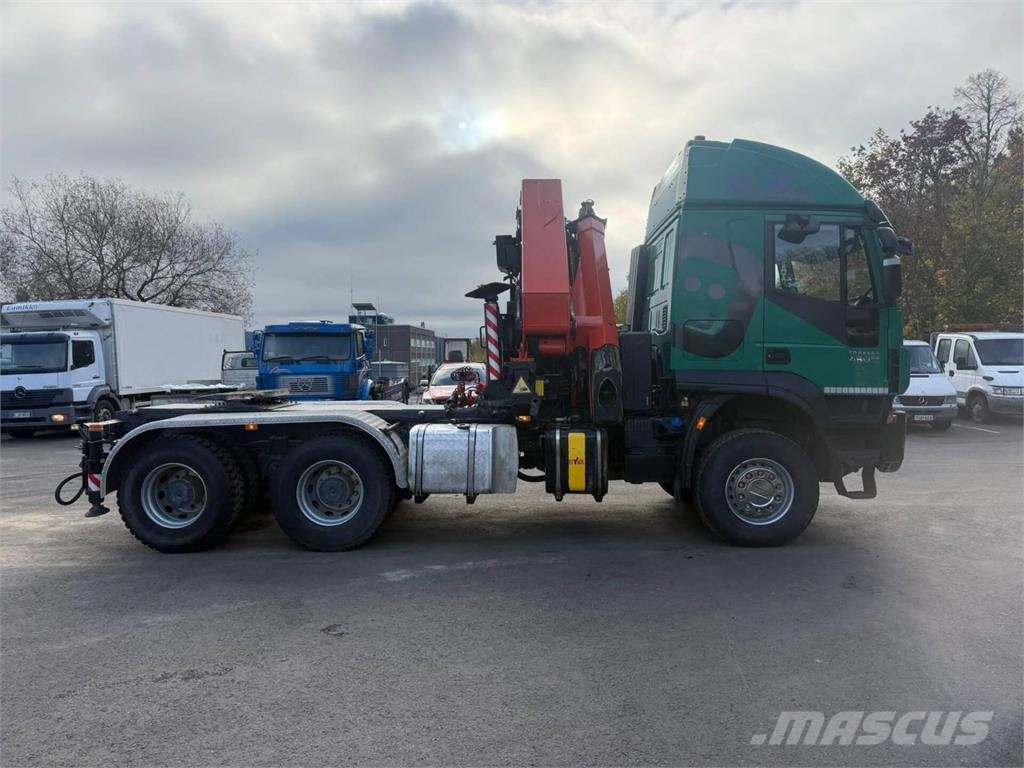 Iveco 380T45 6x6 veturi / nosturiauto Kranwagen