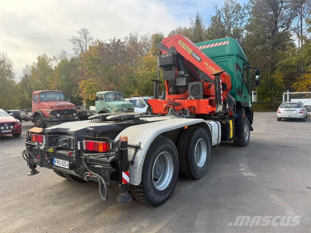Iveco 380T45 6x6 veturi / nosturiauto Kranwagen