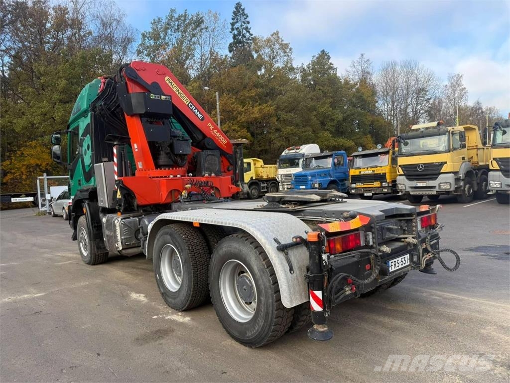 Iveco 380T45 6x6 veturi / nosturiauto Kranwagen