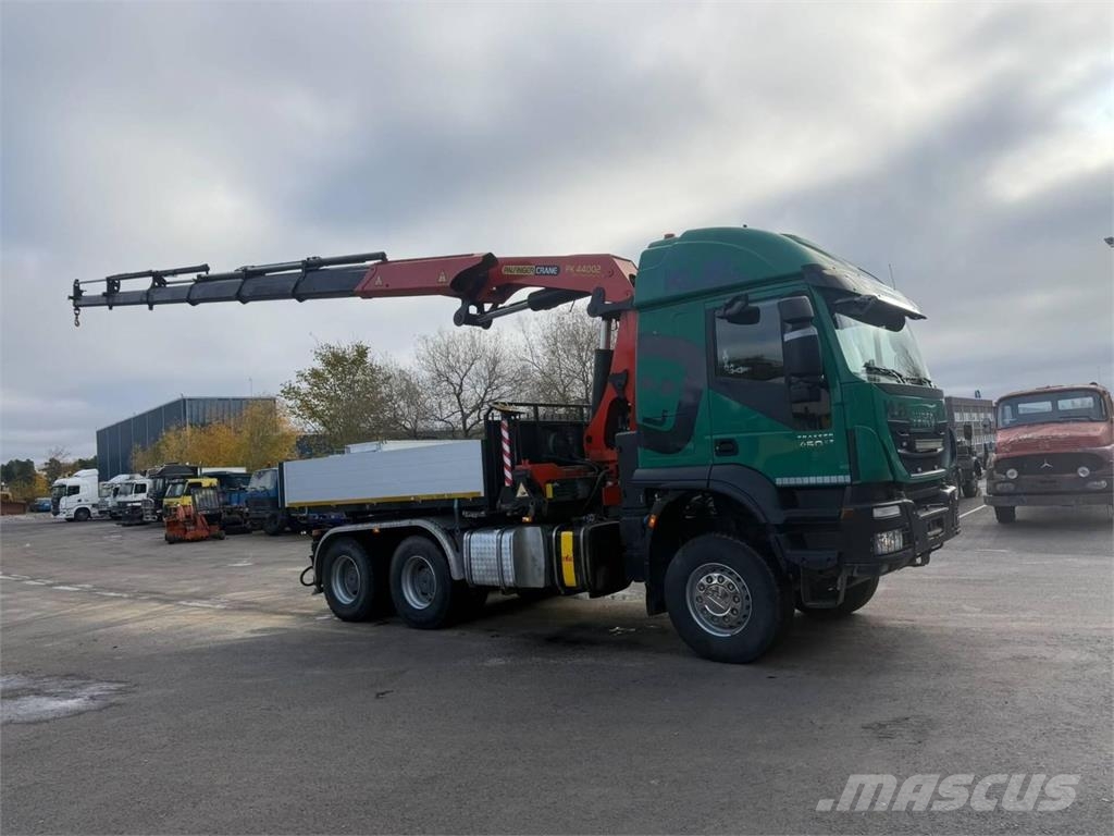 Iveco 380T45 6x6 veturi / nosturiauto Kranwagen