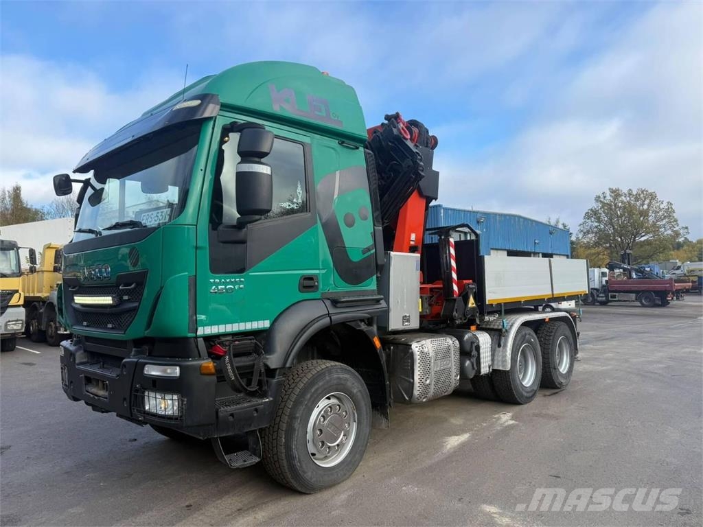 Iveco 380T45 6x6 veturi / nosturiauto Kranwagen
