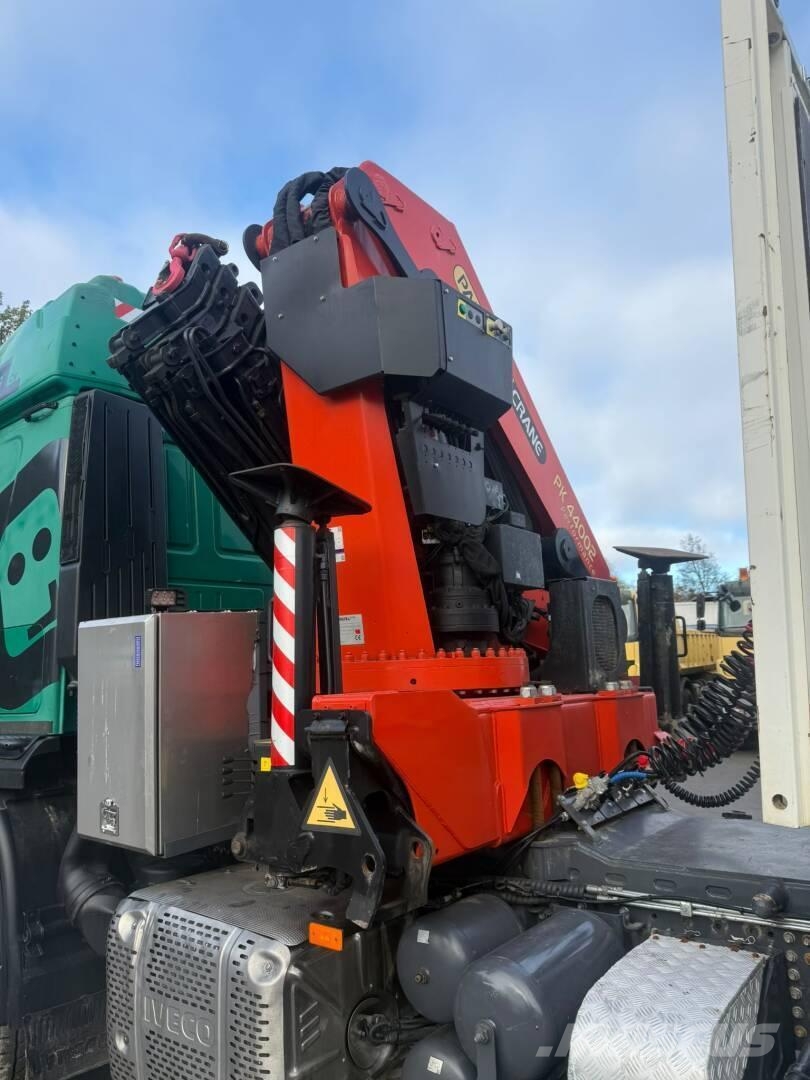 Iveco 380T45 6x6 veturi / nosturiauto Kranwagen