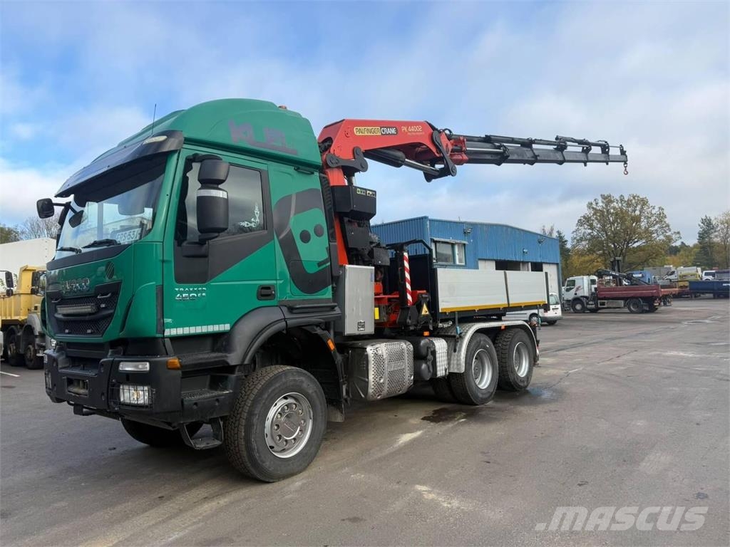Iveco 380T45 6x6 veturi / nosturiauto Kranwagen