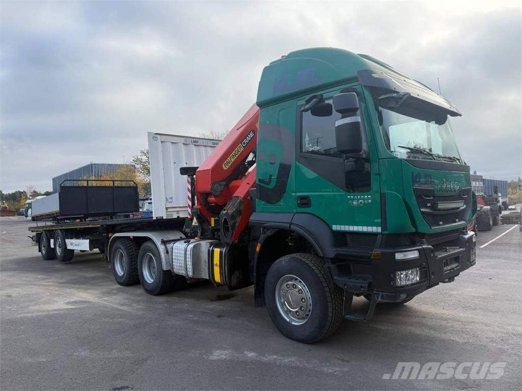 Iveco 380T45 6x6 veturi / nosturiauto Kranwagen