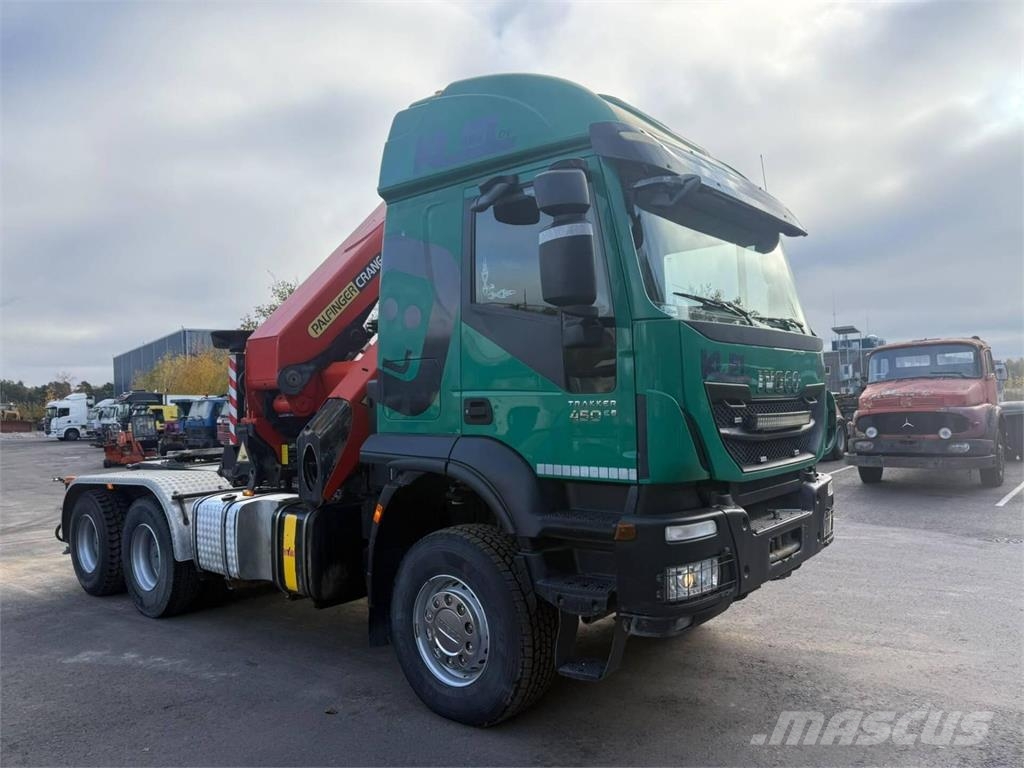 Iveco 380T45 6x6 veturi / nosturiauto Kranwagen