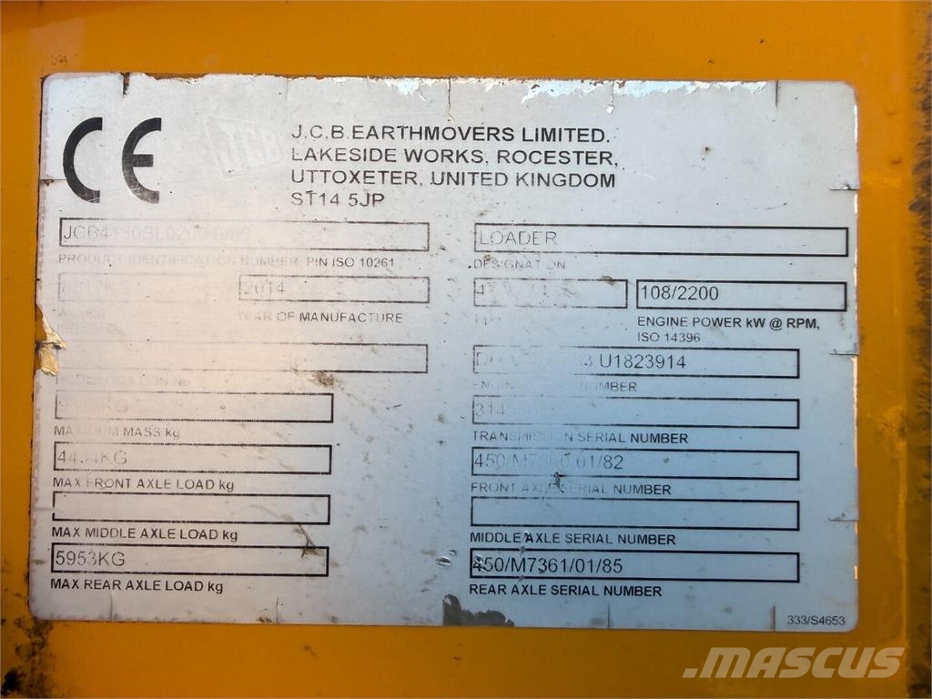 JCB 413K Wheel loaders