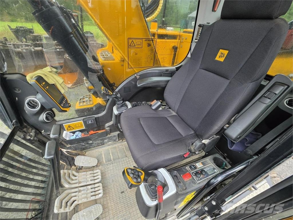 JCB JZ140HD, Engcon, Eberspächer, Rasvari, Kauha Telakaivukoneet