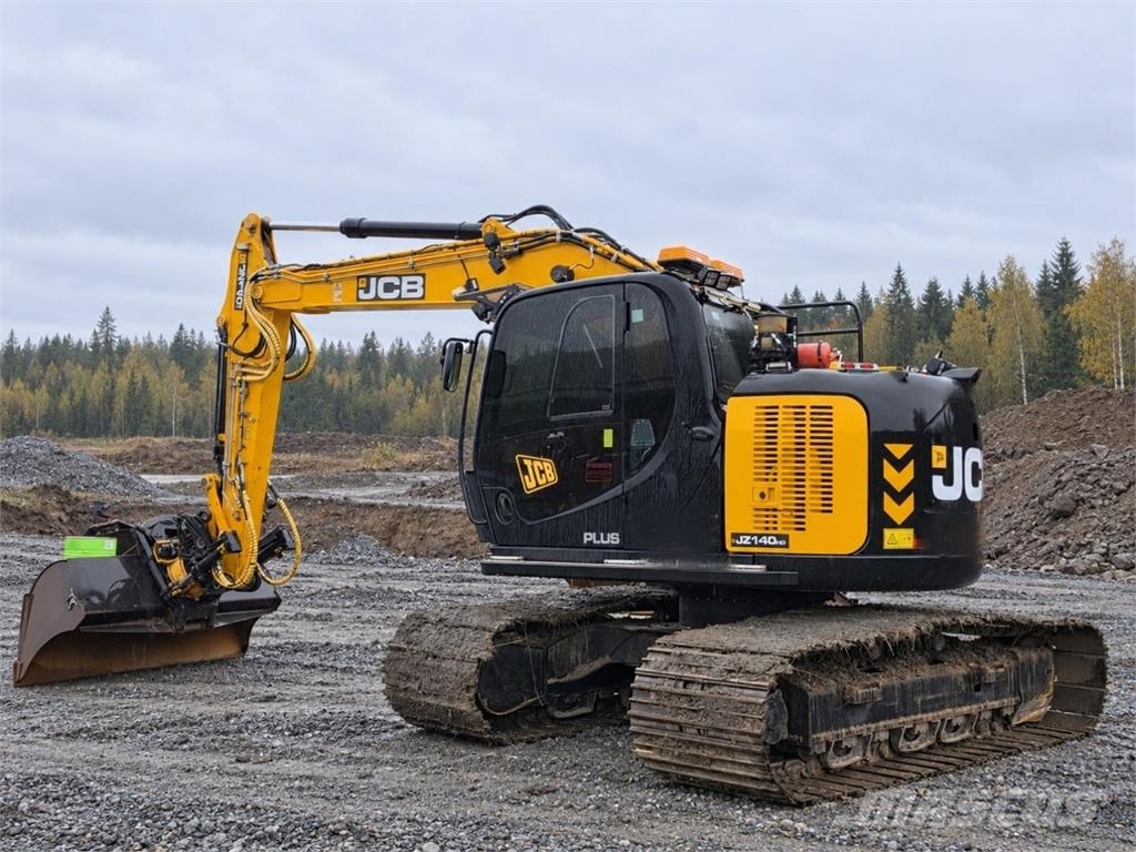 JCB JZ140HD, Engcon, Eberspächer, Rasvari, Kauha Telakaivukoneet
