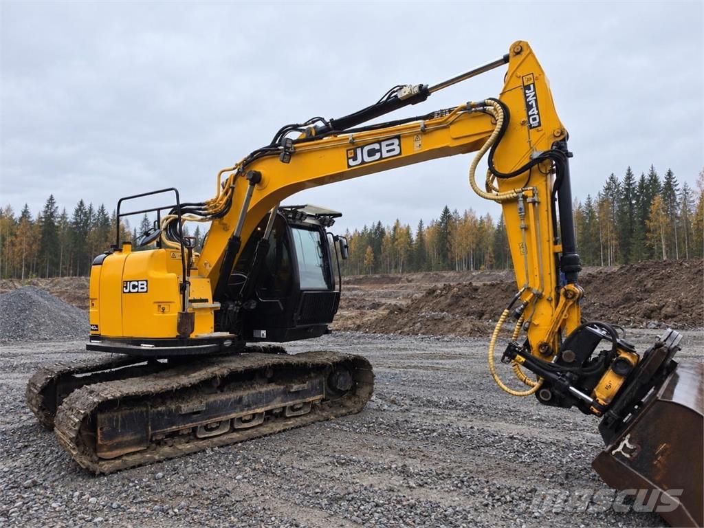 JCB JZ140HD, Engcon, Eberspächer, Rasvari, Kauha Telakaivukoneet
