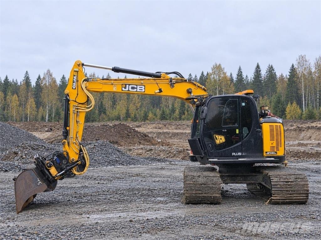 JCB JZ140HD, Engcon, Eberspächer, Rasvari, Kauha Telakaivukoneet