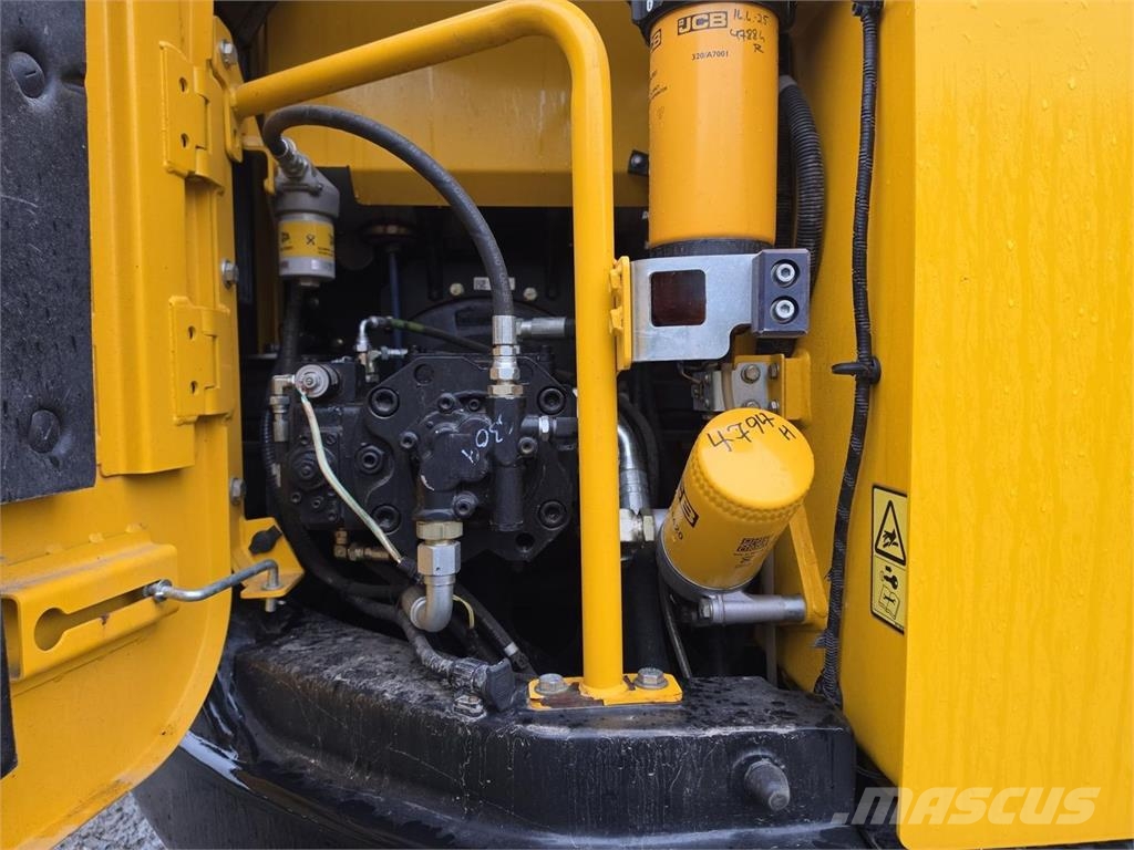 JCB JZ140HD, Engcon, Eberspächer, Rasvari, Kauha Telakaivukoneet