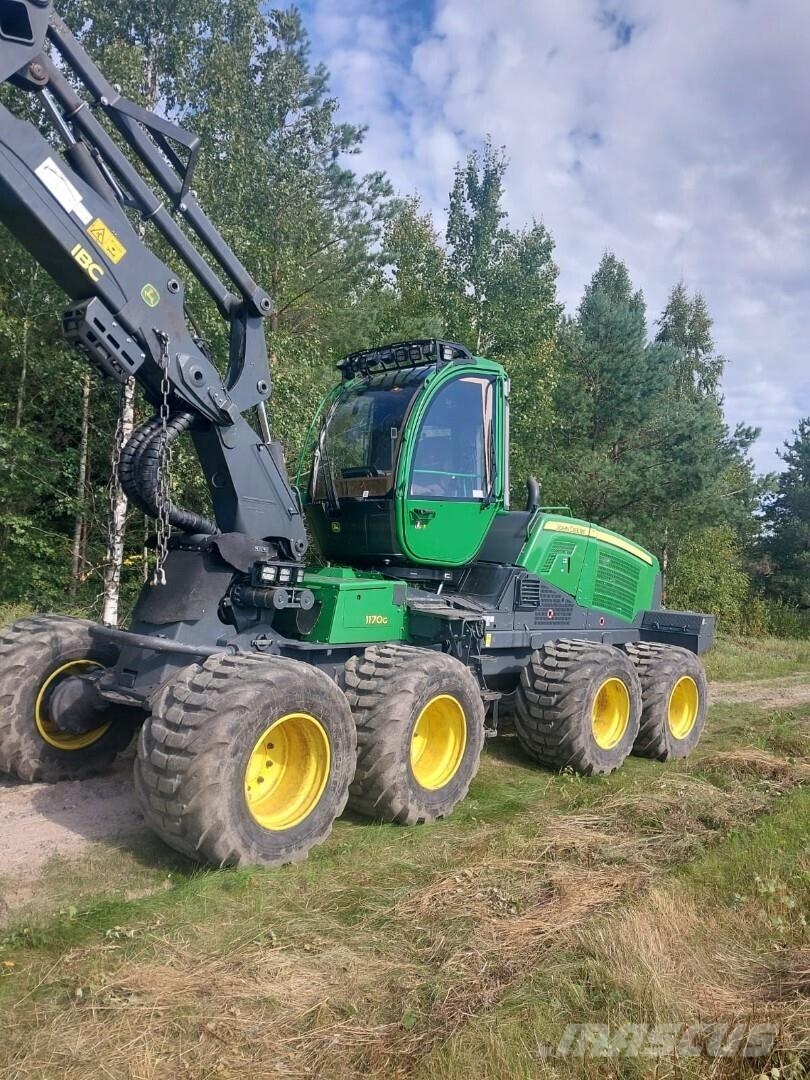 John Deere 1170 G Processadores florestais