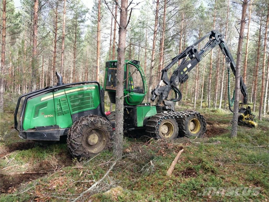 John Deere 1270 G Abatteuse