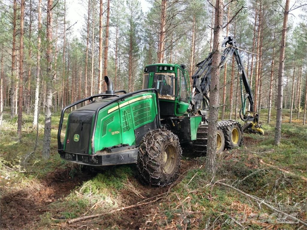 John Deere 1270 G Abatteuse