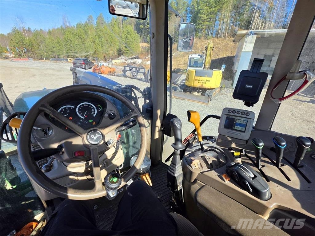 John Deere 6830, Quicke Q65, Kauha, Piikit Tracteur