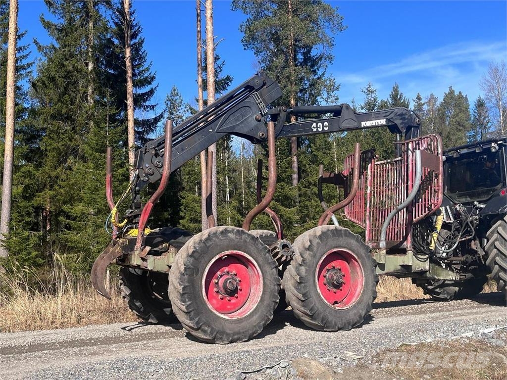 Kesla Forester 400 + Metsäkärry Otros