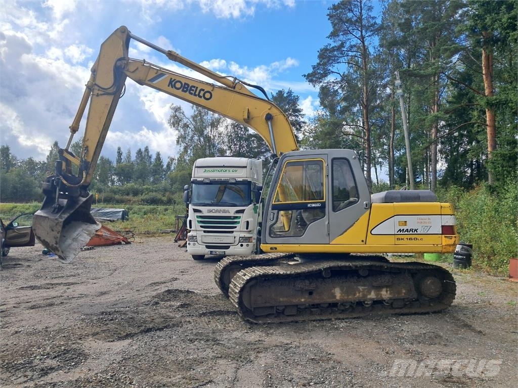 Kobelco Myyty ostetaan koneita yms حفارات زحافة