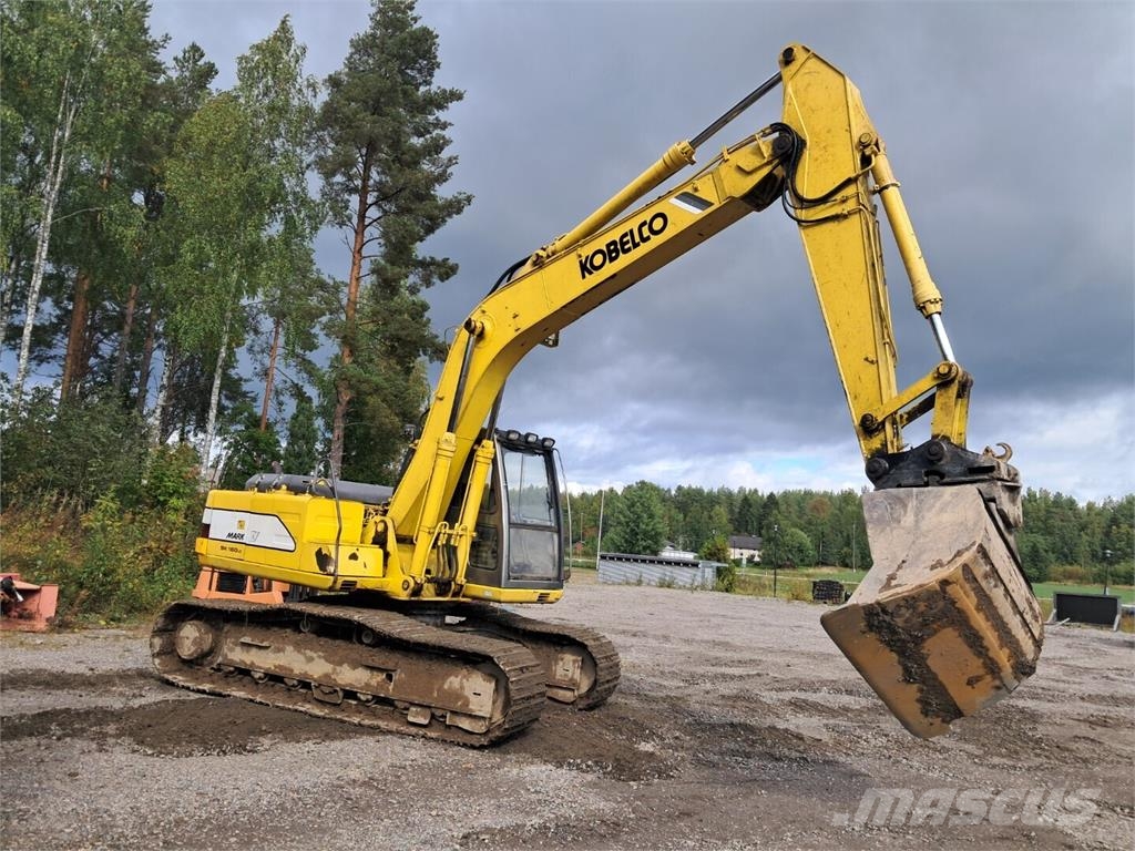 Kobelco Myyty ostetaan koneita yms حفارات زحافة