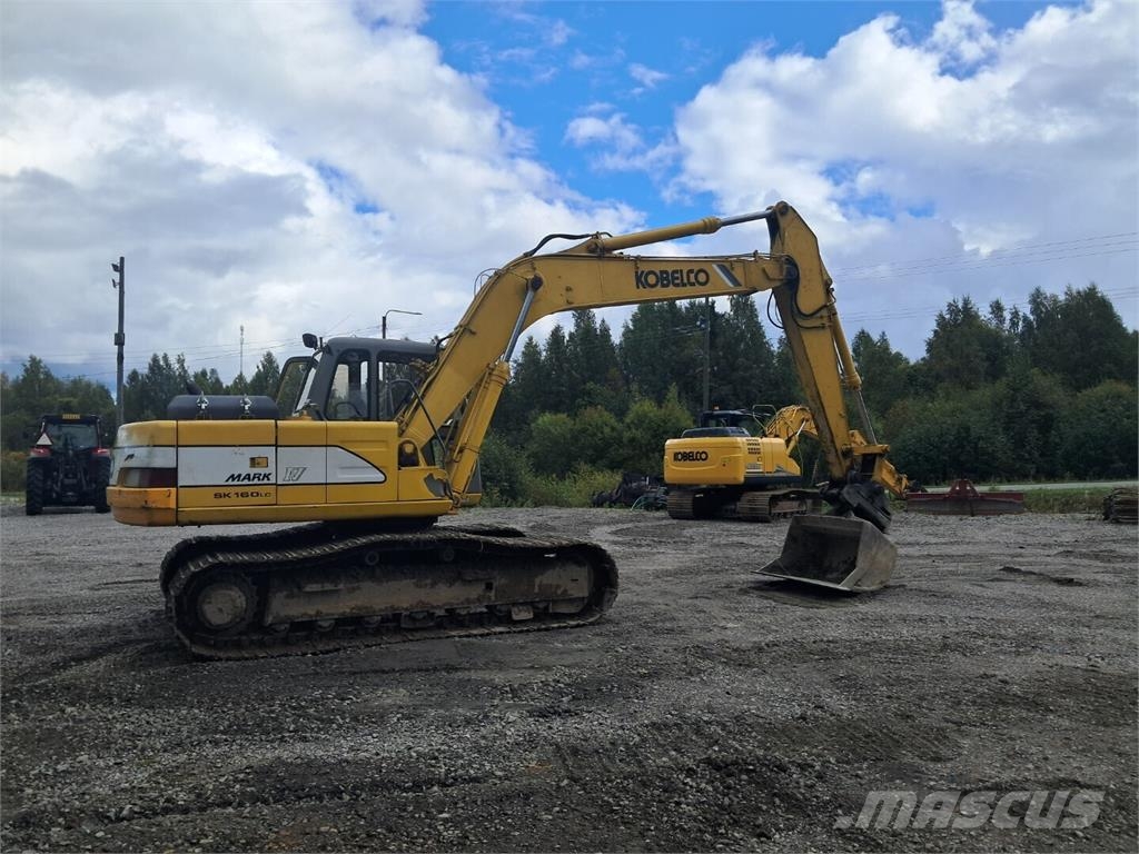 Kobelco Myyty ostetaan koneita yms حفارات زحافة