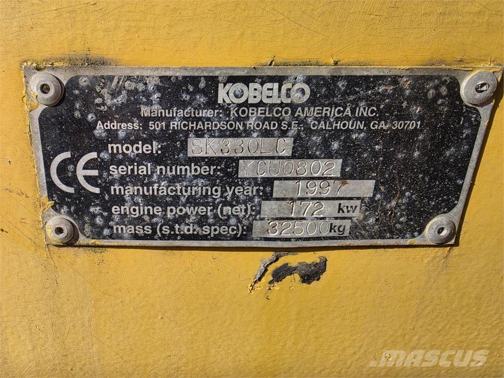 Kobelco SK330LC, Kauha Telakaivukoneet