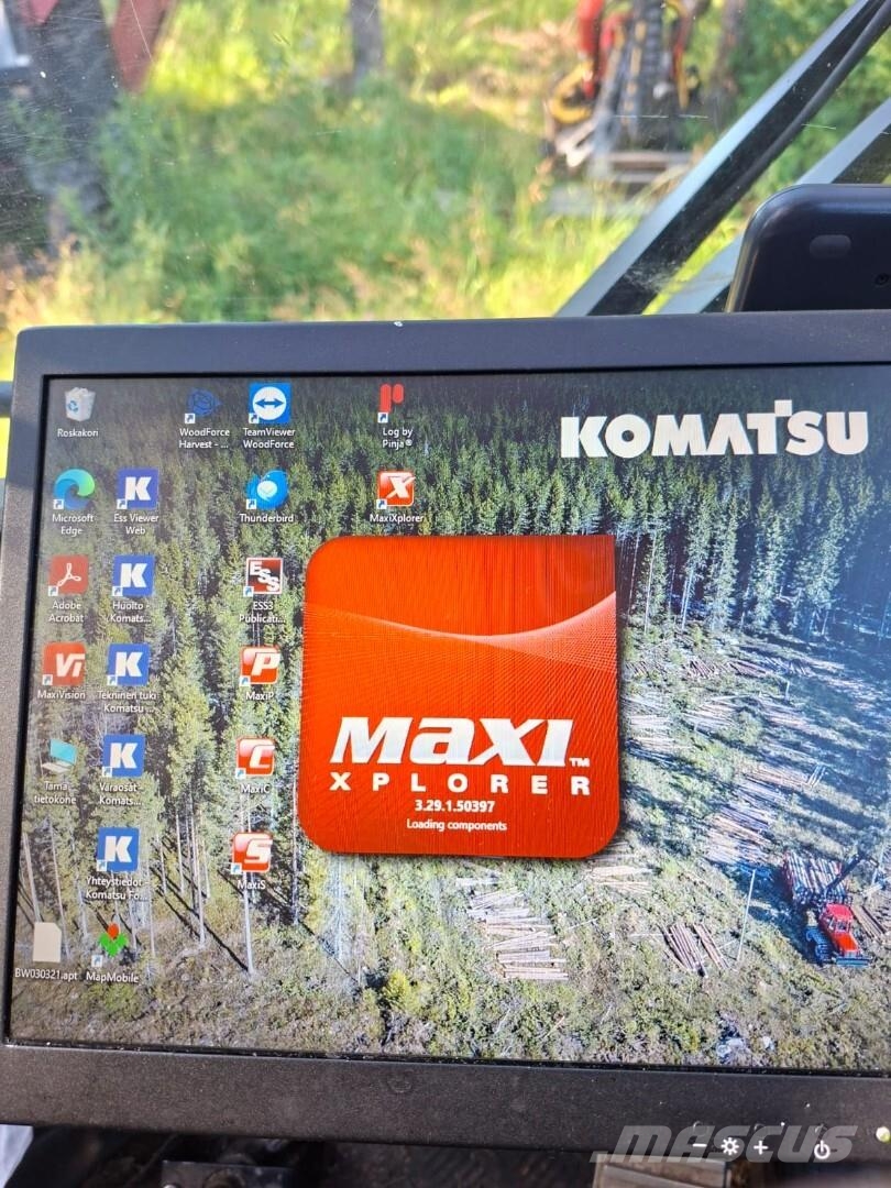 Komatsu 911.5 حصادات