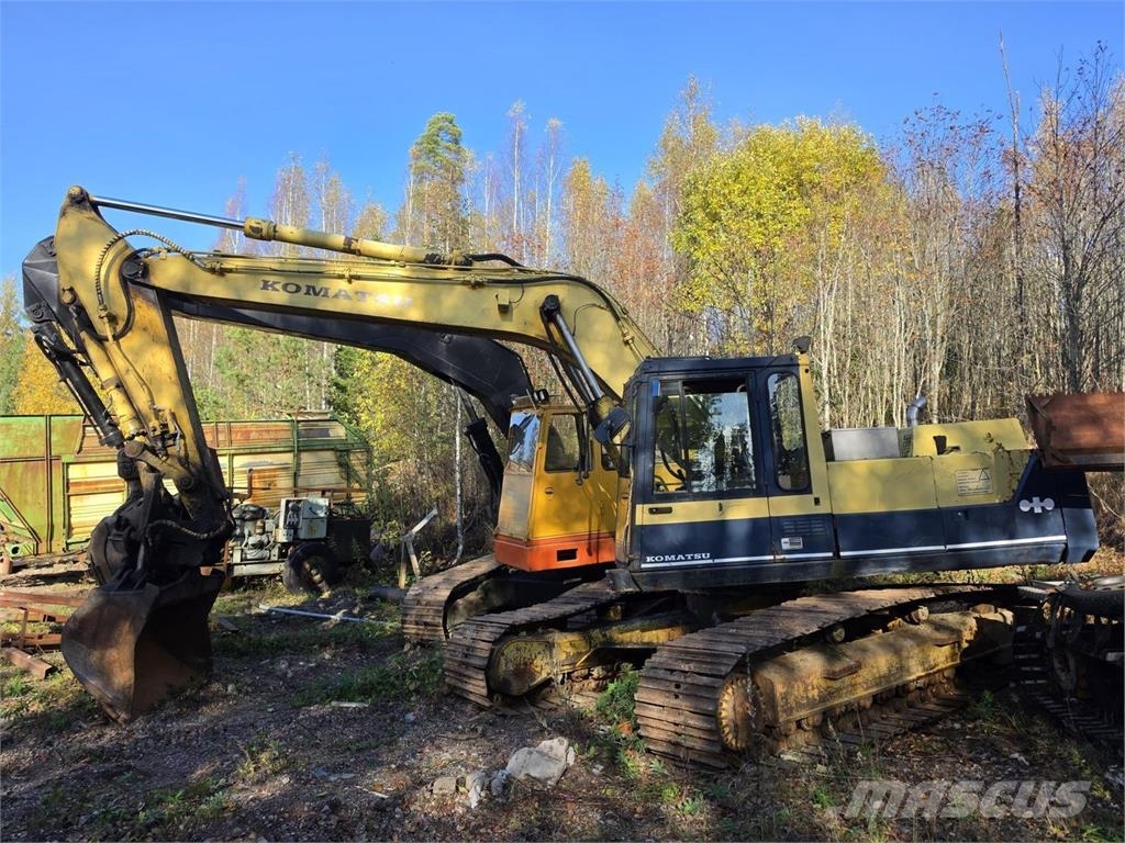 Komatsu PC240LC-3, Kallistuva luiskakauha Telakaivukoneet