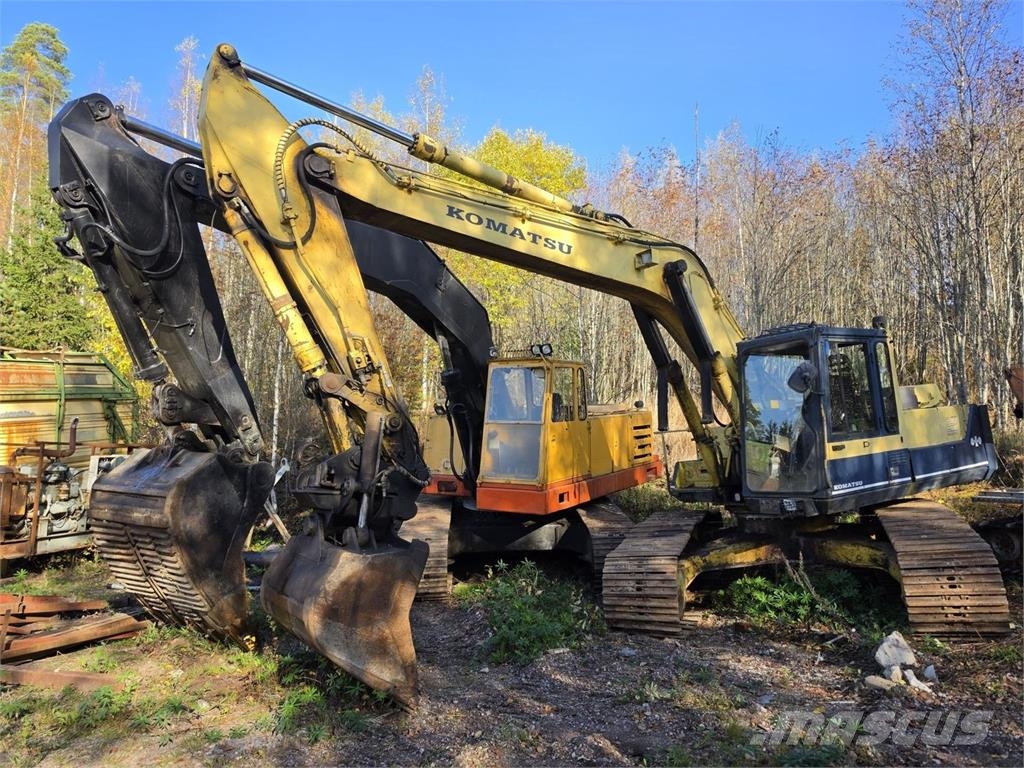 Komatsu PC240LC-3, Kallistuva luiskakauha Telakaivukoneet