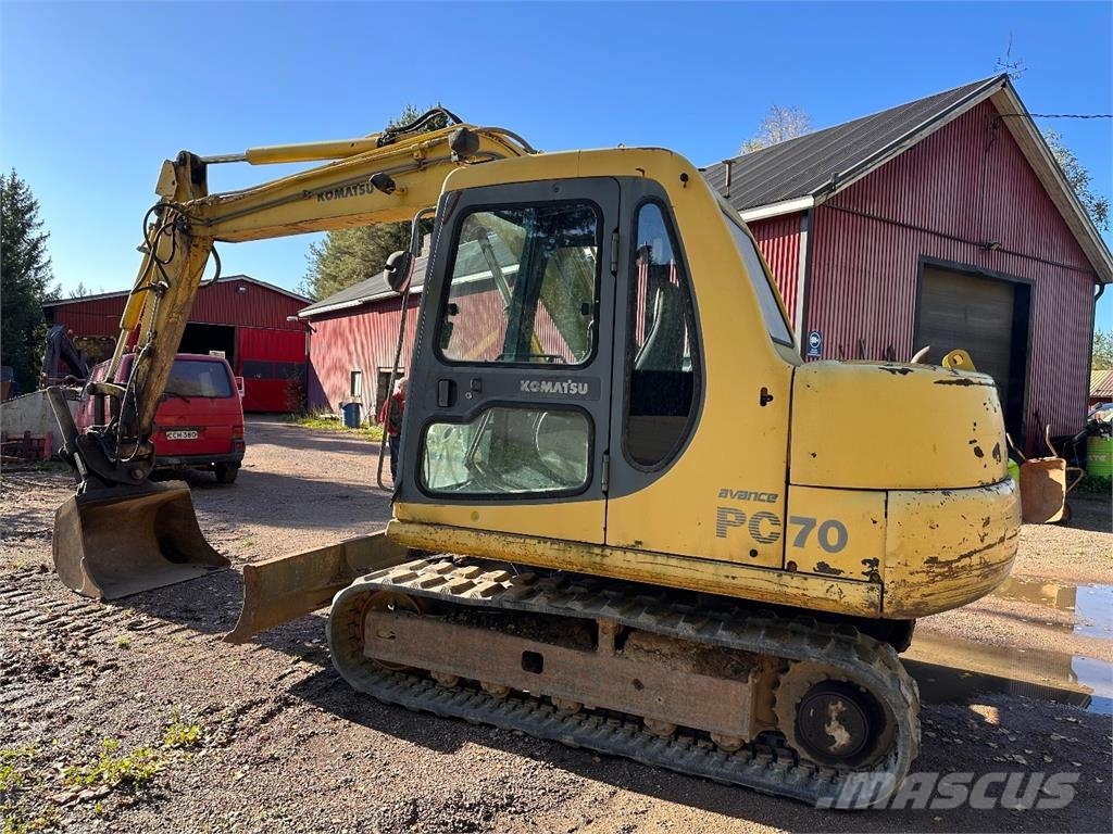 Komatsu PC70-7 Väikeekskavaatorid 7t-12t