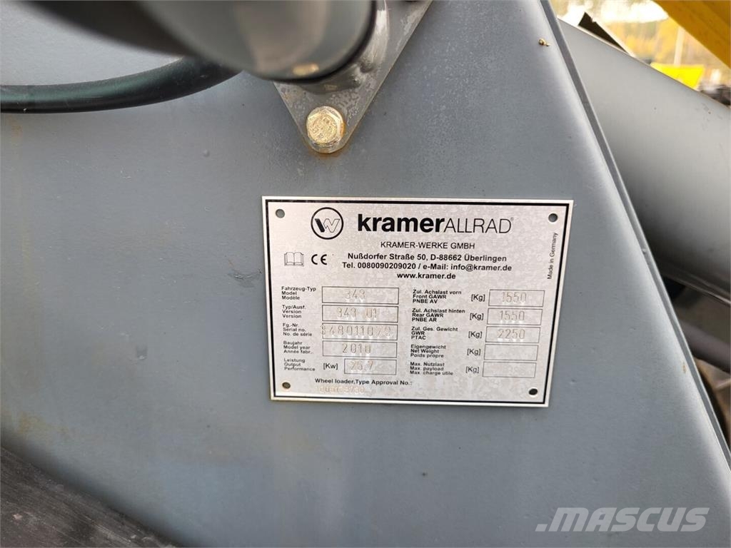 Kramer 350 Kolové nakladače