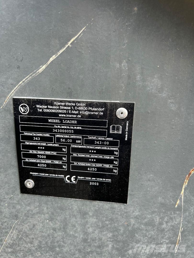 Kramer 580 Μίνι φορτωτές