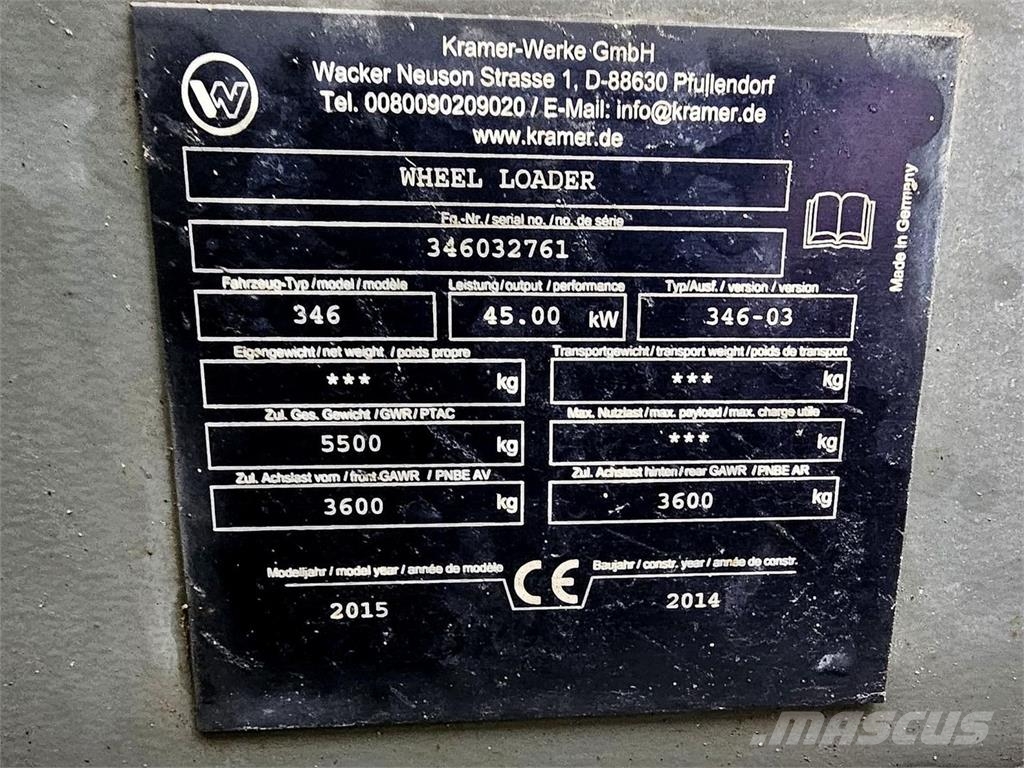 Kramer ALLRAD 750, tasauskauha, trukkipiikit Rataslaadurid