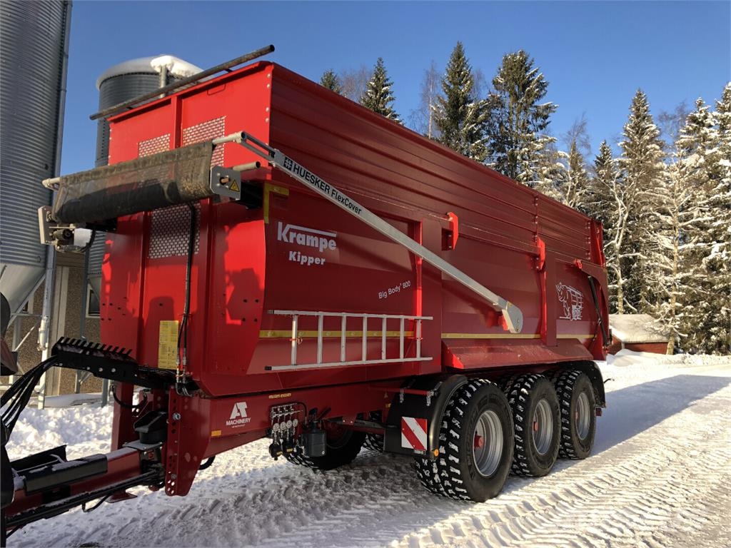 Krampe BigBody 800 Tulossa Kippanhänger