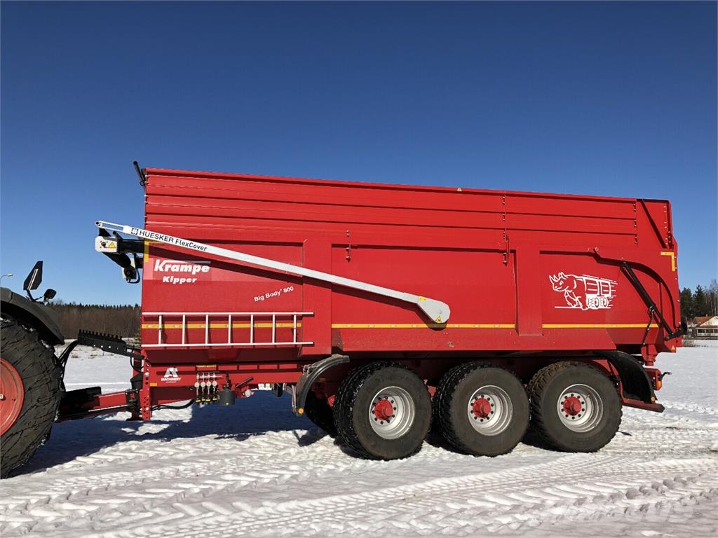 Krampe BigBody 800 Tulossa Kippanhänger